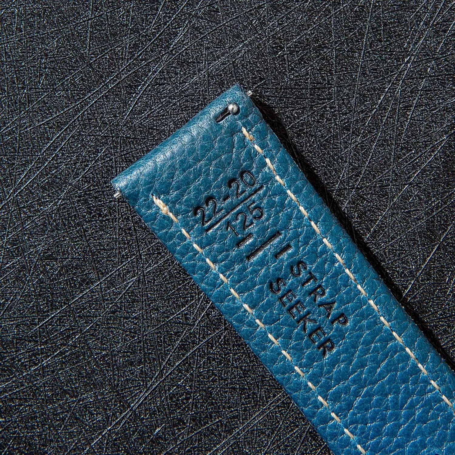 - 18mm, 20mm, 22mm, 24mm Premium Minerva Box spectrum Leather Watch Band - Luxury Italian Leather MBox Watch Strap from Badalassi Carlo tanneries- Quick-Release 