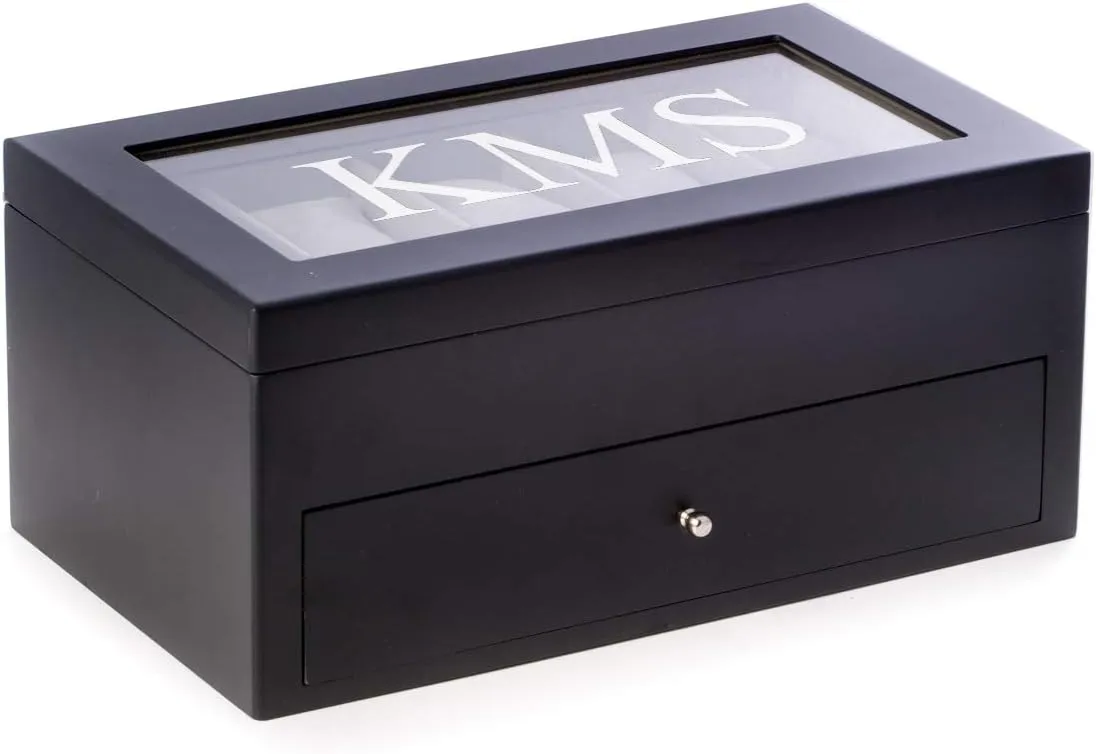 - 20 Slot Luxury Solid Wood Designer Display, sardonic intelligence cloudy Large Watch Slots Bey-Berk Custom Personalized Watch Box Organizer 