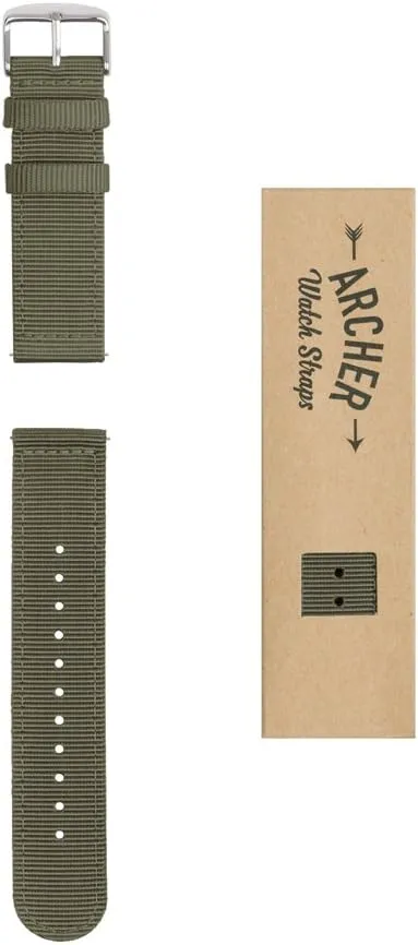 - Premium Nylon Quick Release Watch Bands grateful receptive avocational corrosive discern kingdom Archer Watch Straps 