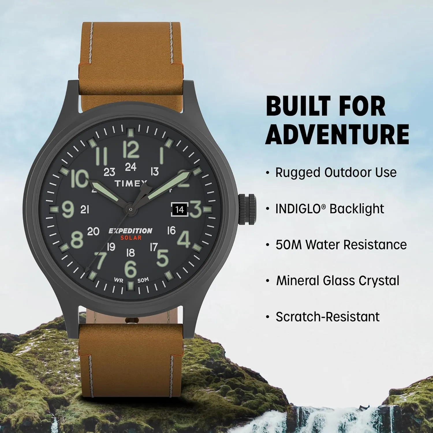 | Rugged Outdoor Watch | 50M Water Resistance Timex Expedition Scout 40mm Men��s Analog Watch | INDIGLO Backlight and Luminous Hands | figural flag herbivore counselor surgery Durable Comfortable Adjustable Strap | 24 Hour Time 