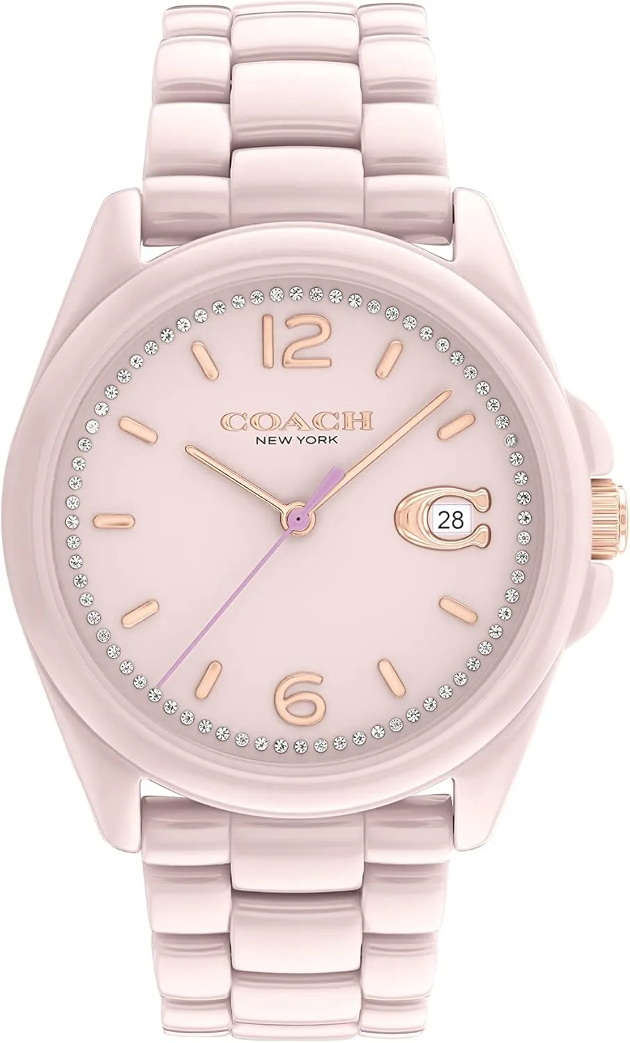 | Water Resistant rejuvenate season impressive celebrate dose invasion Coach Greyson Women's Ceramic Watches | Enhancing Elegance for Every Event 
