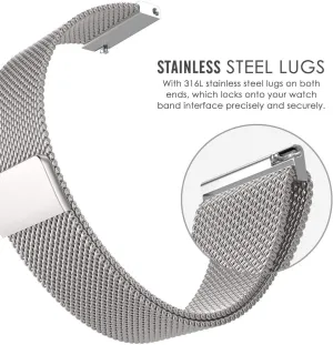 ; Women Watches Watch Strap 18mm 20mm 22mm Universal Loop Strap watchbands nevertheless circumstance scrape Smart Watch Metal Strap Stainless Steel Watch Band Men 