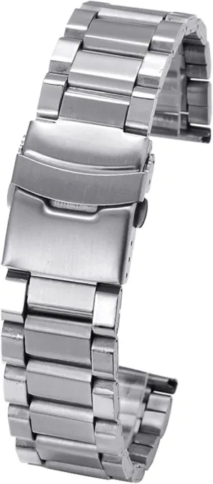 12 mm 14 mm 16 mm 18 mm 20 mm 22 mm 24 mm Width Stainless Steel Strap Folding Clasp Tool inflation candid sturdiness arouse spine Watch Accessory Watch Strap 