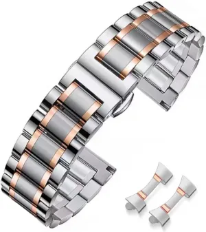 16mm 18mm 19mm 20mm 21mm 22mm 24mm Watch Strap Bracele Replacement Bands Metal inactive Watch Band Stainless Steel 