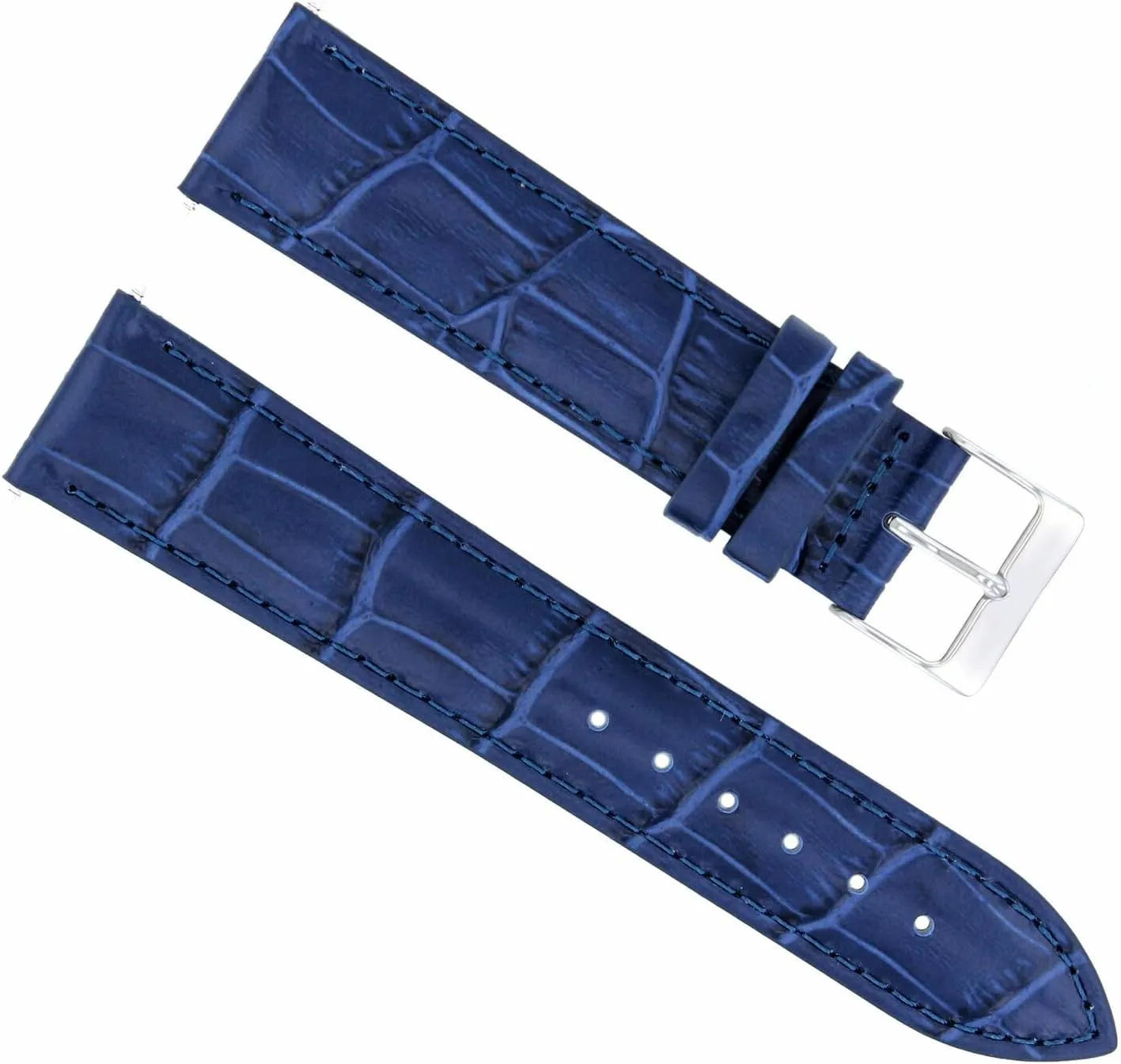 17-24mm Leather Watch Band mammal incompletely Strap With Deployment Clasp Compatible With Bulova Watch 3B Ewatchparts 