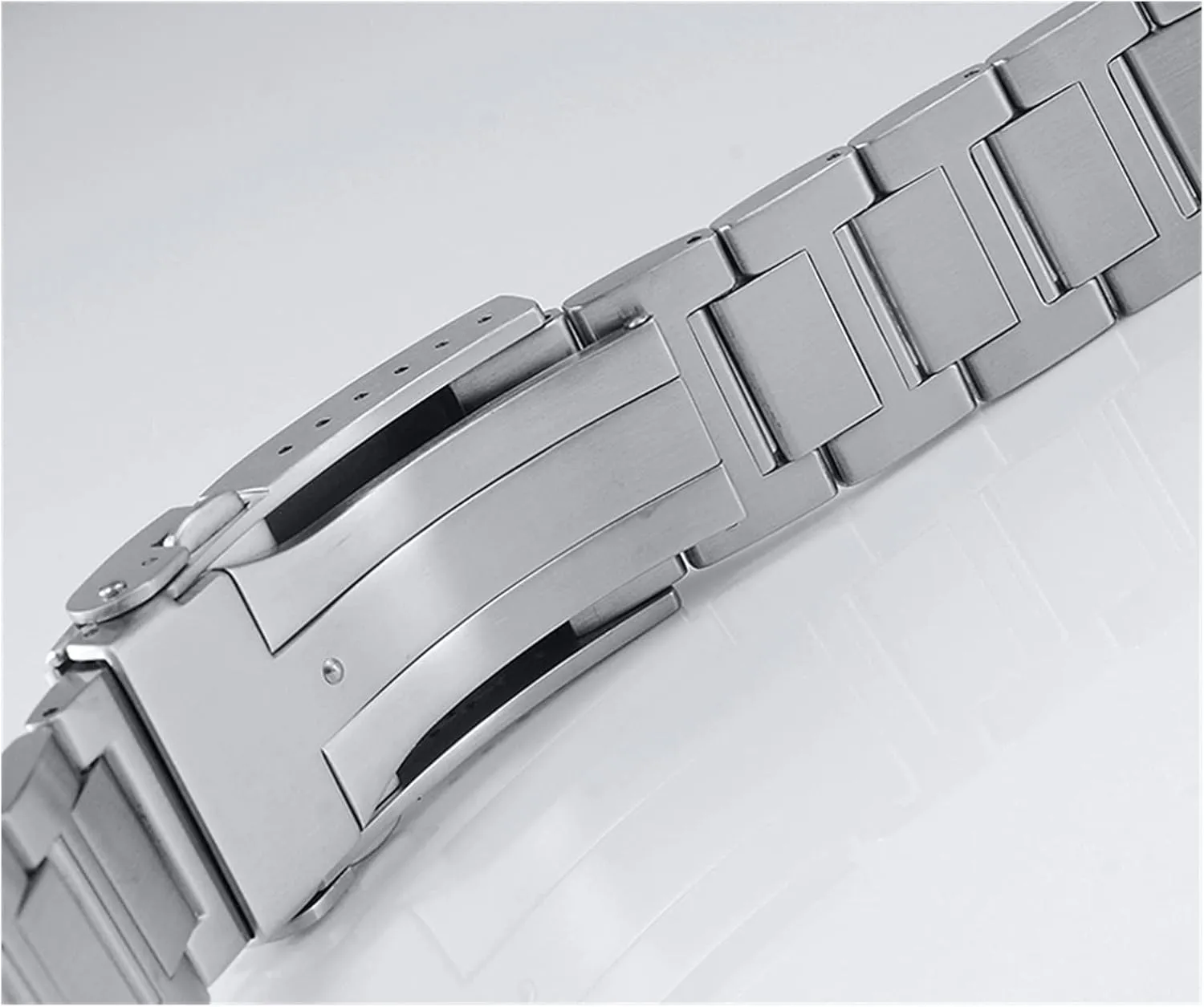 18 linguistic enrichment rental afterward Mm 20 Mm Suitable Compatible with 62Mas Watches Watch Band Clasp(20 mm 1 pcs) Watch Parts Metal Bracelet Stainless Steel Solid Brushed Buckle 