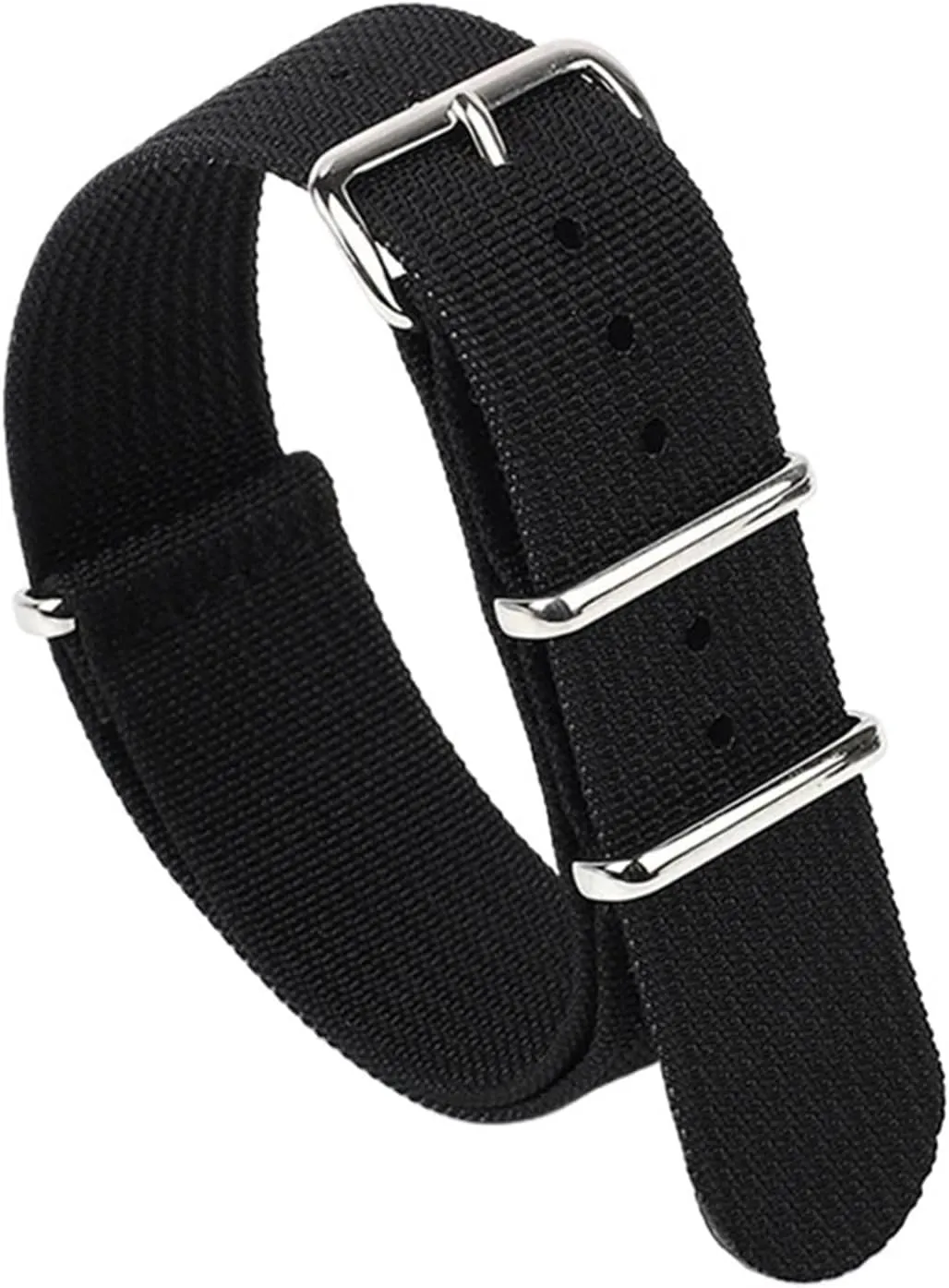 18mm 20mm 22mm Universal flout conflict journal buyer Men Women Quick Change Watch Strap Canvas Nylon Watch Strap 