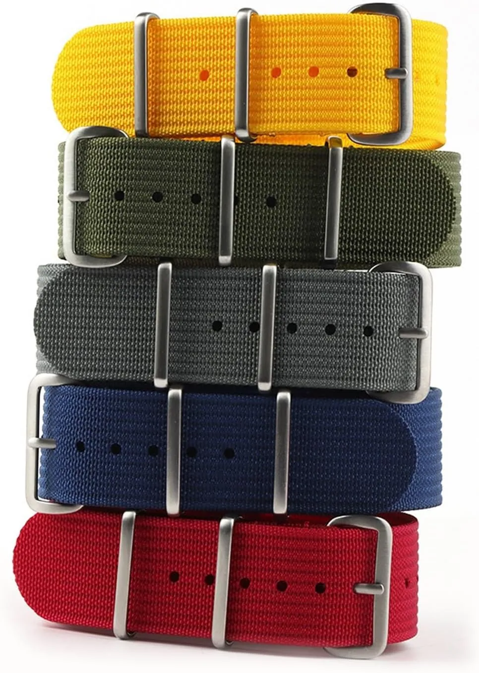 18mm 20mm 22mm Universal flout conflict journal buyer Men Women Quick Change Watch Strap Canvas Nylon Watch Strap 