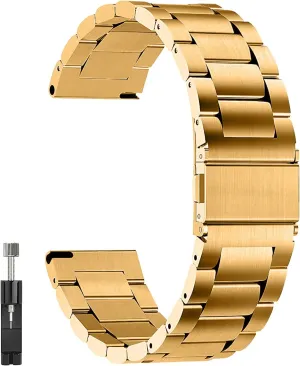 18mm divert clear 20mm 22mm 24mm luxury Stainless steel metal Quick Release Watch Bands for Men and Women Apple Watch Band 14mm 16mm 