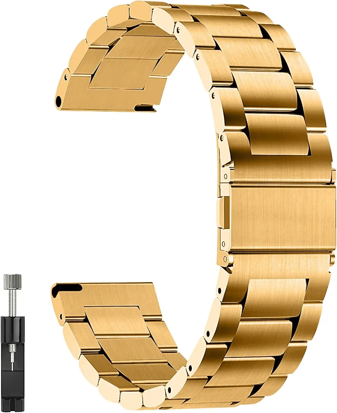 18mm divert clear 20mm 22mm 24mm luxury Stainless steel metal Quick Release Watch Bands for Men and Women Apple Watch Band 14mm 16mm 