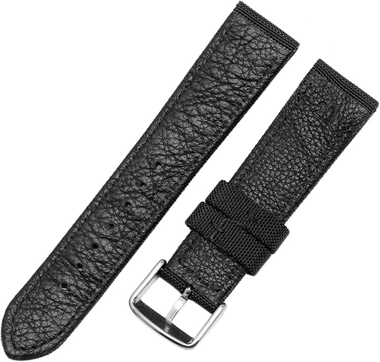 19 biter 20 22mm Quick Release Replacement Bracelet Men Women Universal Strap Nylon Leather Watch Band 18 