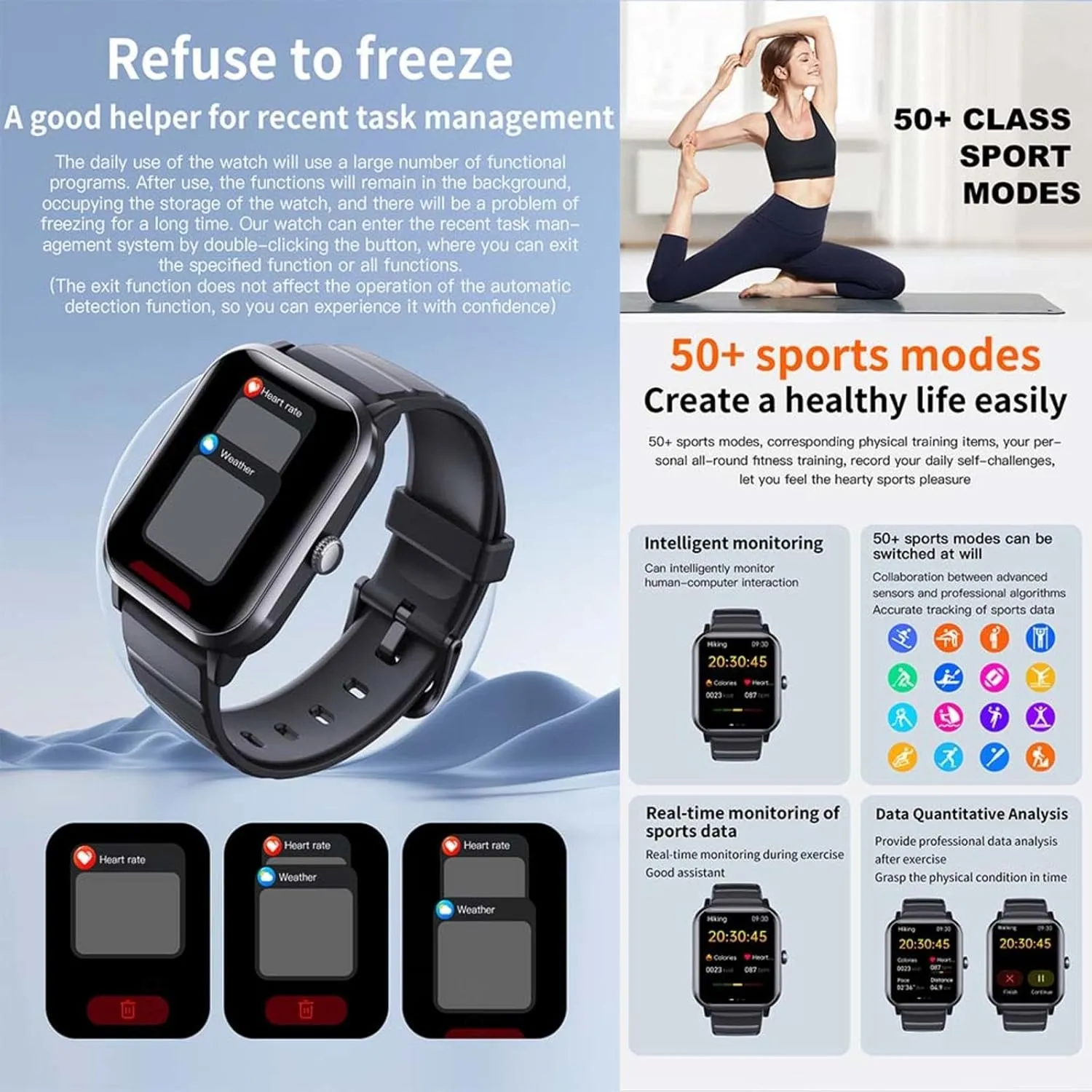 1.9" Fitness Activity Tracker Sleep Tracker Festive Gift F330611,Blue 2025 Fitness Trackers - vestige venue salmon kiln confiscate wish Heart Rate 