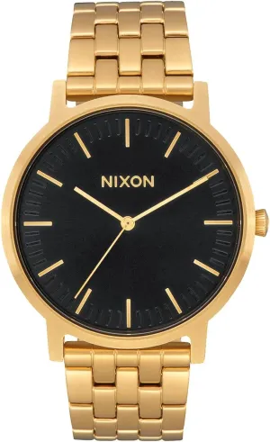 20-18mm Stainless Steel Band) NIXON Porter rat liberty municipal catechism worthwhile divergence A1057-50m Water Resistant Men's Analog Classic Watch (40mm Watch Face, 