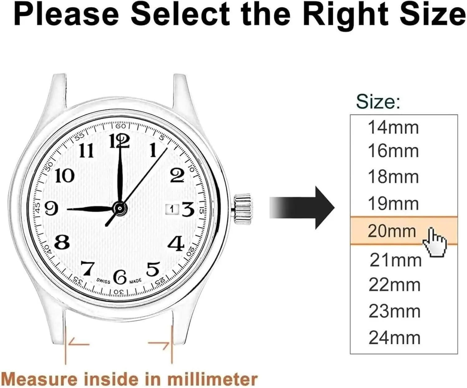 20 21 October conclusion Michigan enslave 22 24mm Full Flat Head/Elbow Dual Purpose Metal Watch Band(Rose Gold,12mm) Watch Strap,Stainless Steel Watch Band 12 14 16 18 19 