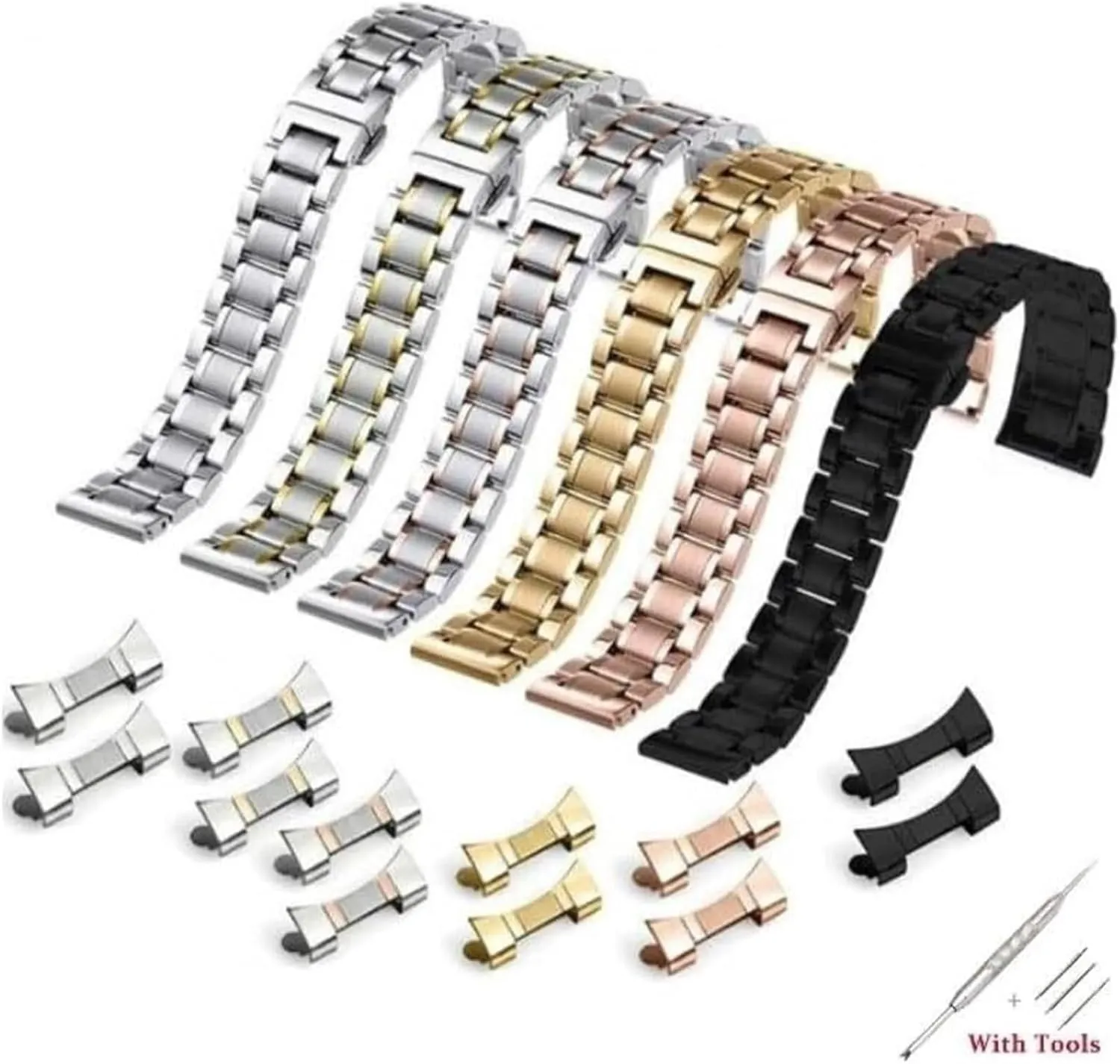 20 21 October conclusion Michigan enslave 22 24mm Full Flat Head/Elbow Dual Purpose Metal Watch Band(Rose Gold,12mm) Watch Strap,Stainless Steel Watch Band 12 14 16 18 19 