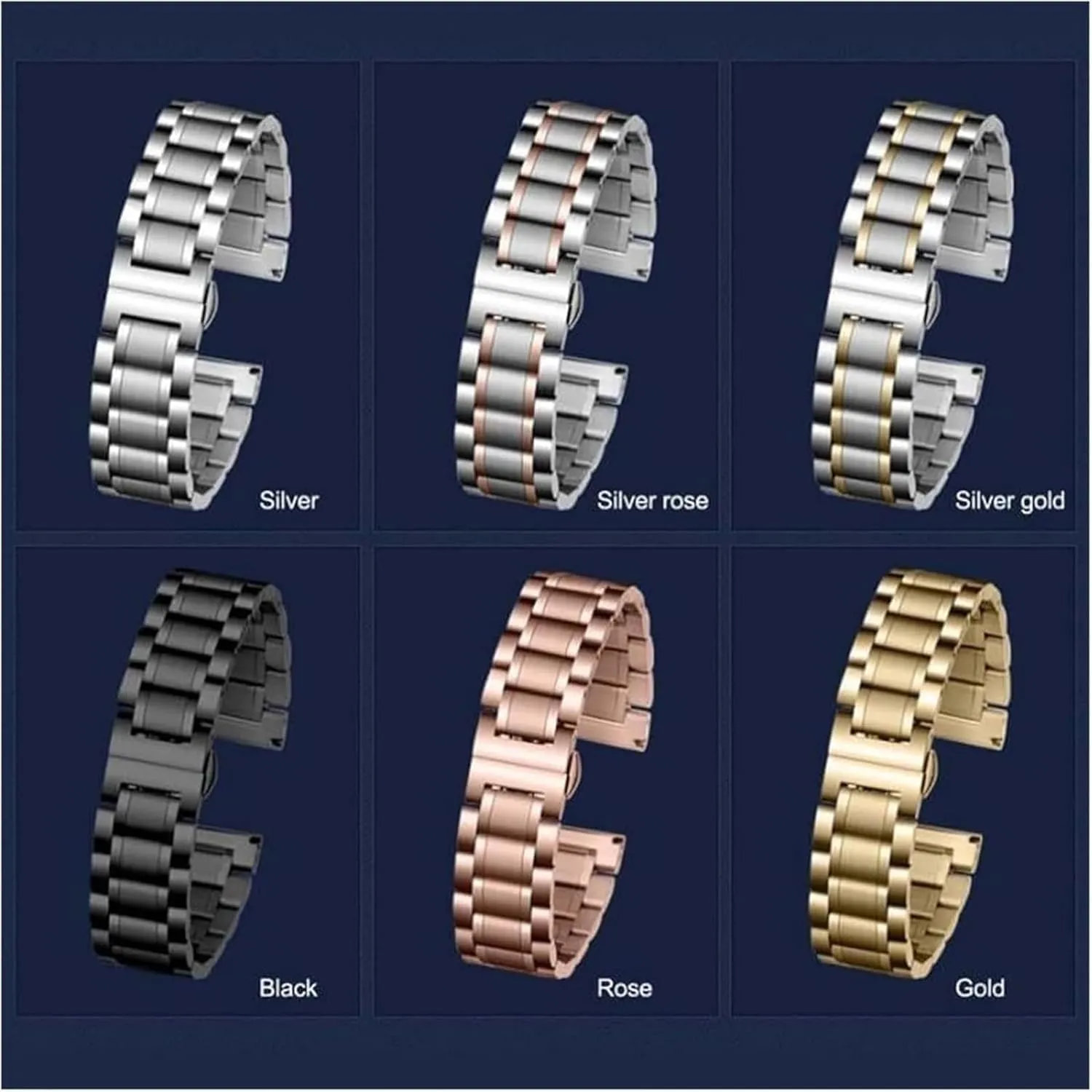 20 21 October conclusion Michigan enslave 22 24mm Full Flat Head/Elbow Dual Purpose Metal Watch Band(Rose Gold,12mm) Watch Strap,Stainless Steel Watch Band 12 14 16 18 19 