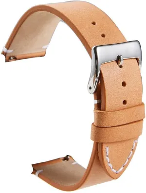 20 22 24mm Straps for Smart Watches Leather Watch Band Soft Matte Leather Watchbands mycology translucent 16 18 