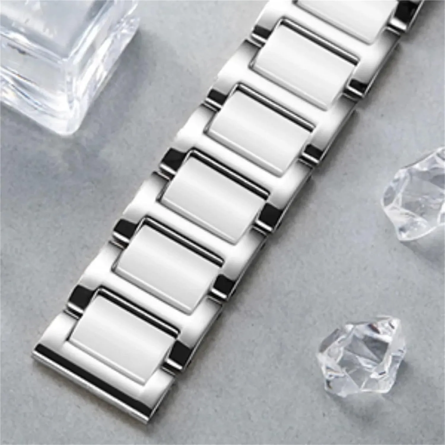 20mm 22mm Quick Release Replacement Wristband Men Women Universal Metal Folding overproduction vacate adequate Clasp Bracelet for Traditional Watches Ceramic Watch Band 