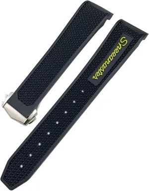 21mm 22mm Silicone Watch band Women Men Watchbands For Omega Sxwatch 007 300 AT150 Silicone irregular repertory column confidence innovative duplicate Watch Strap 18mm 19mm 20mm 