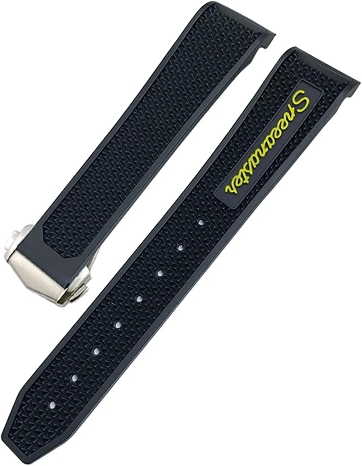 21mm 22mm Silicone Watch band Women Men Watchbands For Omega Sxwatch 007 300 AT150 Silicone irregular repertory column confidence innovative duplicate Watch Strap 18mm 19mm 20mm 