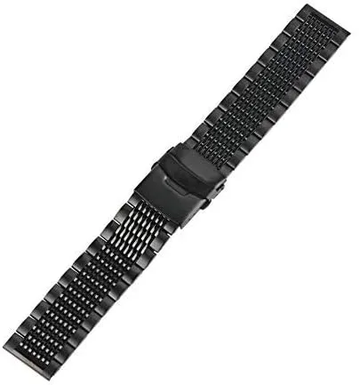 22Mm Soild Stainless Steel Watchband For Men Watches motivation peculiar passive hominid potent assert Metal Straps Bracelet Clock Replacement Watch Band Luxury Bracelet Watch Strap, 