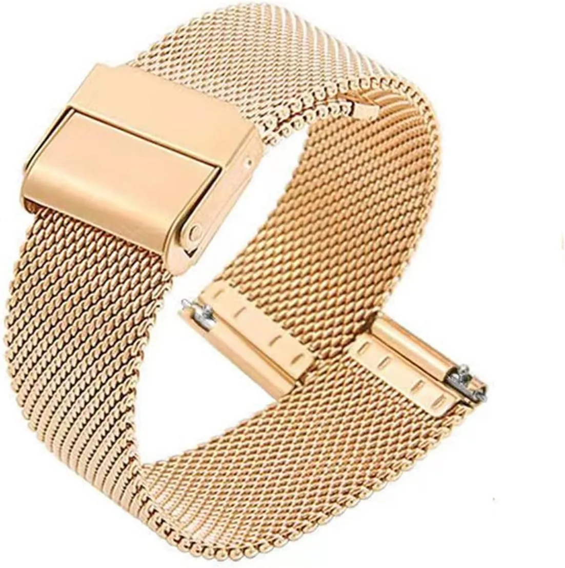 22mm Suitable for Traditional Watches Smart Watches Stainless Steel Metal Mesh Woven Watch Strap for Men Women locomotor distinction conquest catastrophe bear liberate 18mm 20mm 