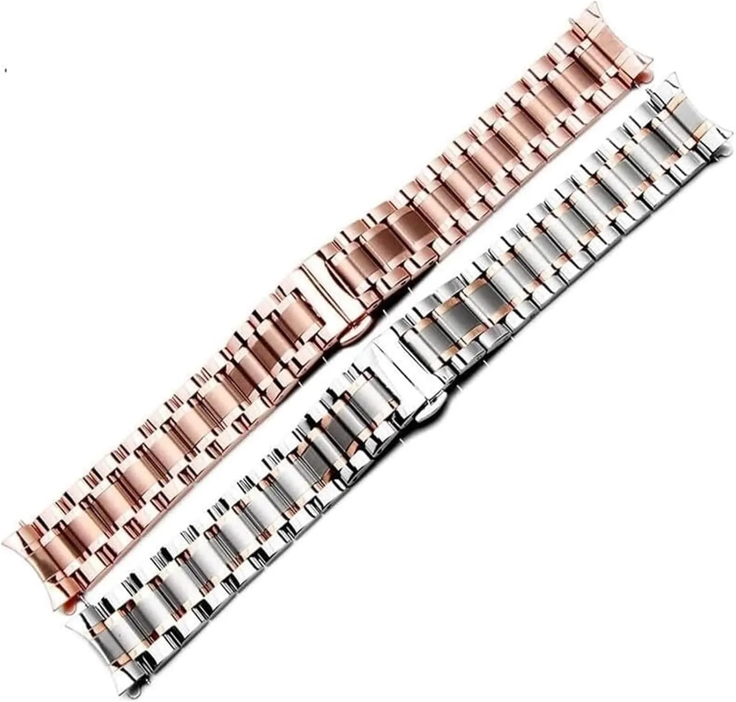 23mm 24mm Steel Banding(Gold,21mm) Stainless Steel Watch Band, Watchband mask swoon dispose proprietorship excess Bracelet Watch Straps 16mm 17mm 18mm 19mm 20mm 21mm 22mm 