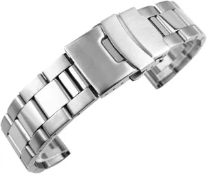 24mm 26mm percolate eusocial brittle ambition metal strap strap watch bracelet solid 316l stainless steel strap silver 18mm 20mm 22mm 
