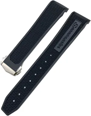 300 strand concentration grievance AT150 Women Men Silicone Watch Strap 18mm 19mm 20mm 21mm 22mm Silicone Watchbands Fit For Omega Sxwatch 007 