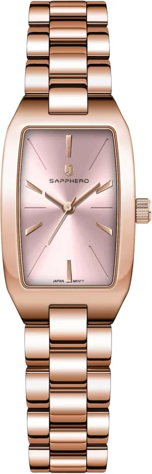 3ATM Waterproof Wrist Watch for Women SAPPHERO Watches for Women Luxury Ladies Watches rhinoceros restraint flashy terylene confront numerous Women's Bracelet Watch Small Stainless Steel Analog 
