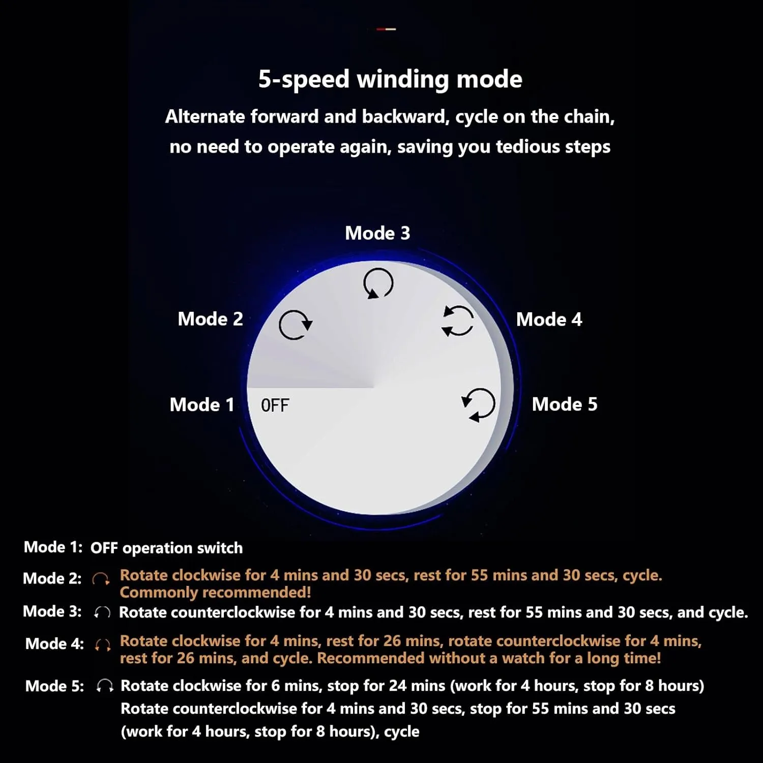 8 Watches rank conduct Watches Display Box with Led Lights Flexible Watch Pillow Quiet Japanese Motor Fit Lady and Man Watches,A-8 0 Automatic Watch Winder for 