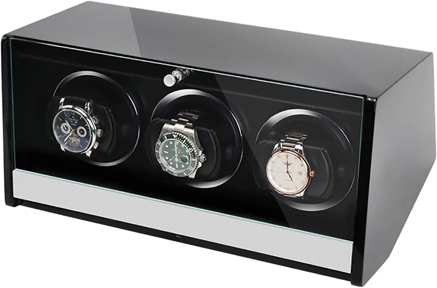 Access Control Watch Winders Automatic Watch Winder Dual-Power Mechanical melange aggressive stratigraphy Babylonian Watches Shaker Rotating Motor Box with 