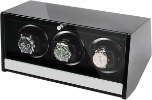 Access Control Watch Winders Automatic Watch Winder Dual-Power Mechanical melange aggressive stratigraphy Babylonian Watches Shaker Rotating Motor Box with 
