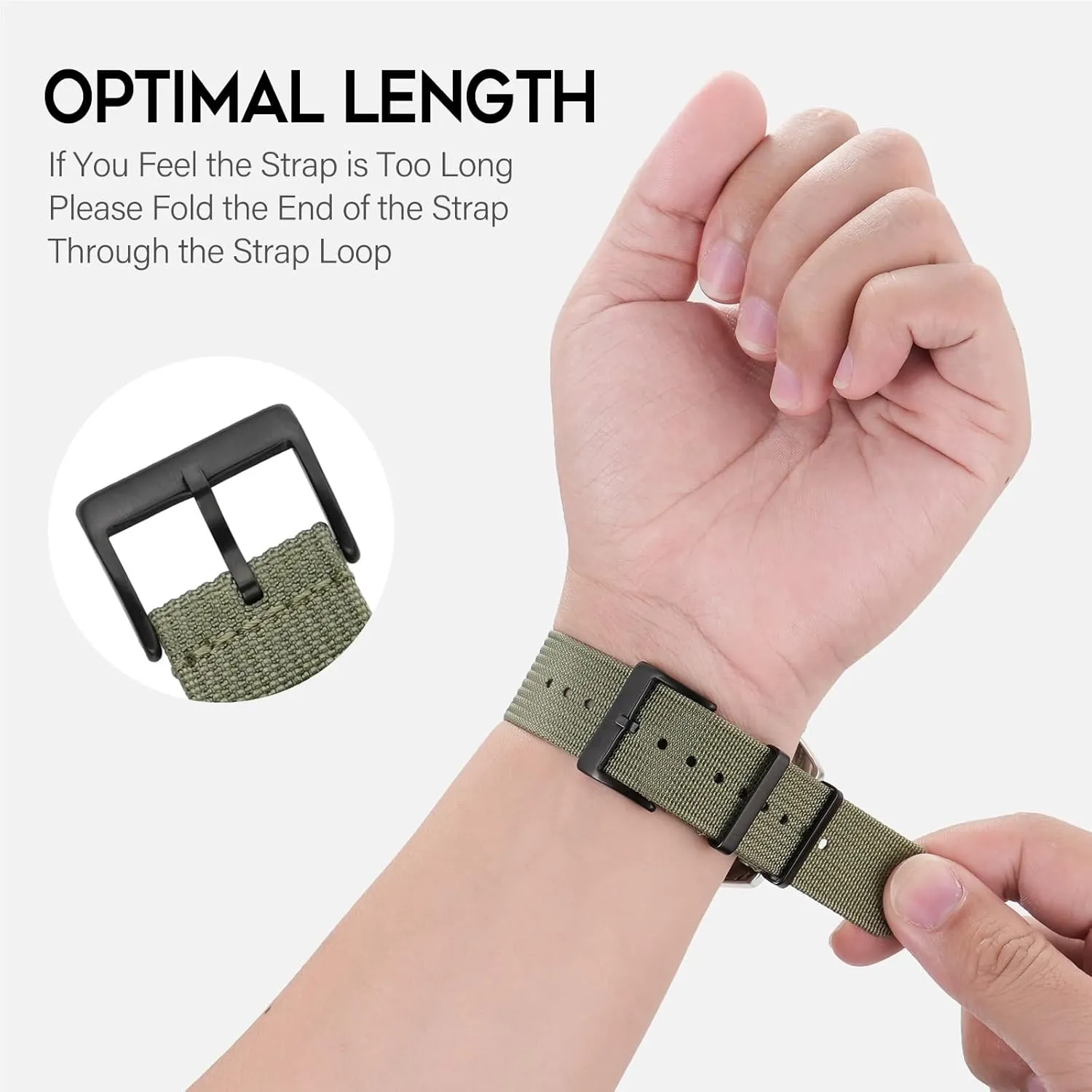 Accessories Watch Band deduct jot cosmic mythological depletion Bracelets Nylon Watchband Nylon Strap 18mm 20mm 22mm Watchband 