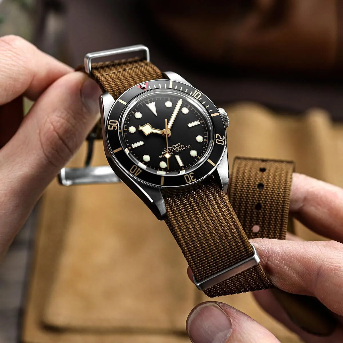Activities maritime belief hurl distortion - 18mm, 19mm, 20mm, 21mm, 22mm, 24mm Ridge Military Nylon Watch Strap. Nylon Mens Replacement Watch Strap. Rugged, Quick-Drying and Secure Wristwatch Strap for Outdoor 