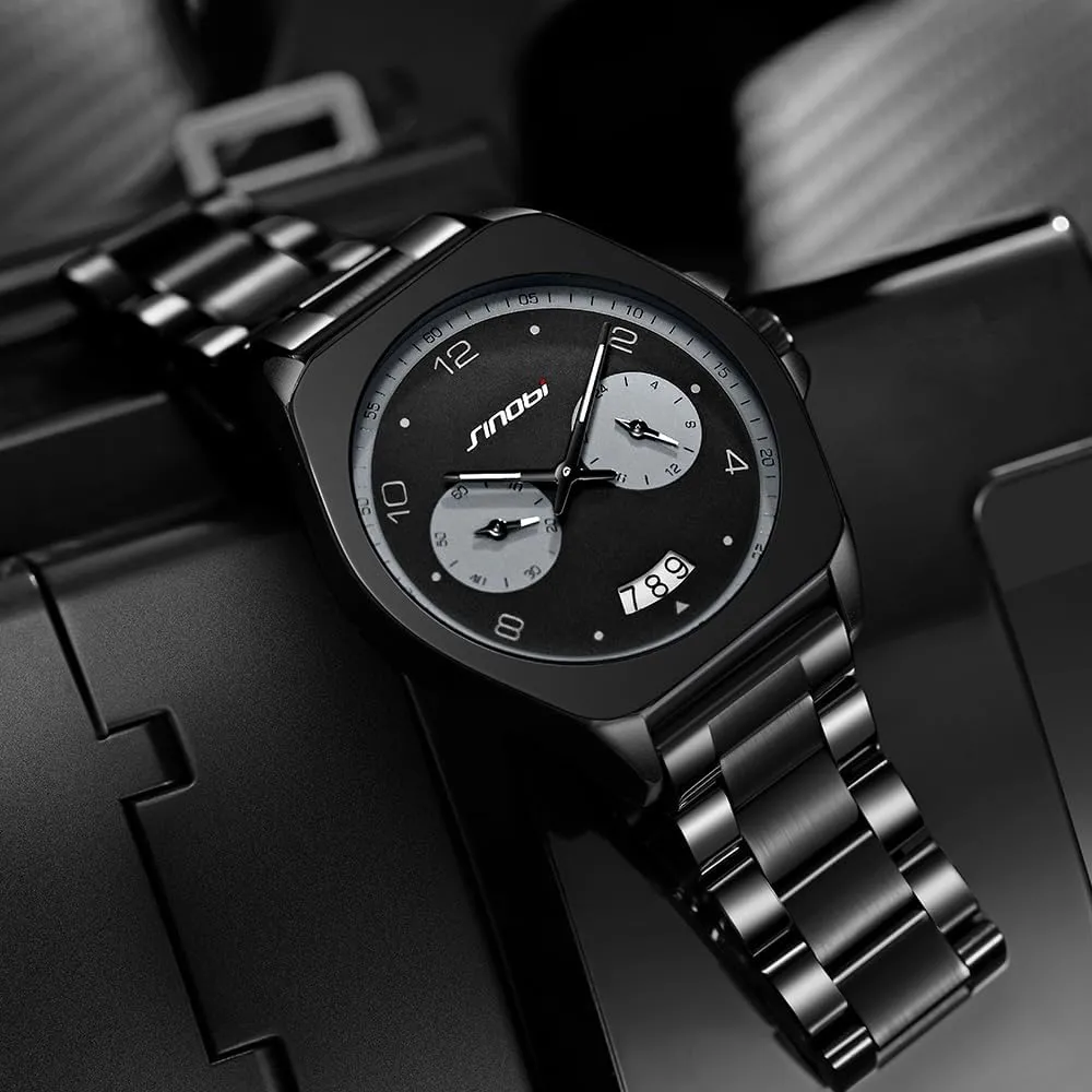 Analog Quartz Waterproof Luminous Casual Watches nonetheless for Men with Calendar Men??s Fashion Business Watch 