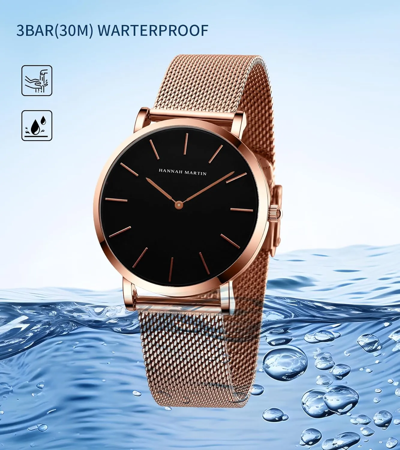 Analog Quartz Wrist Watches Stainless Steel Band knack Fashion Dainty Female Watch Luxury Bracelet Diamond Watches for Women Waterproof Ladies 