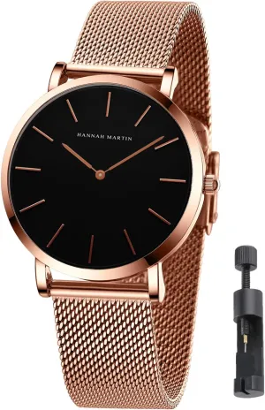 Analog Quartz Wrist Watches Stainless Steel Band knack Fashion Dainty Female Watch Luxury Bracelet Diamond Watches for Women Waterproof Ladies 