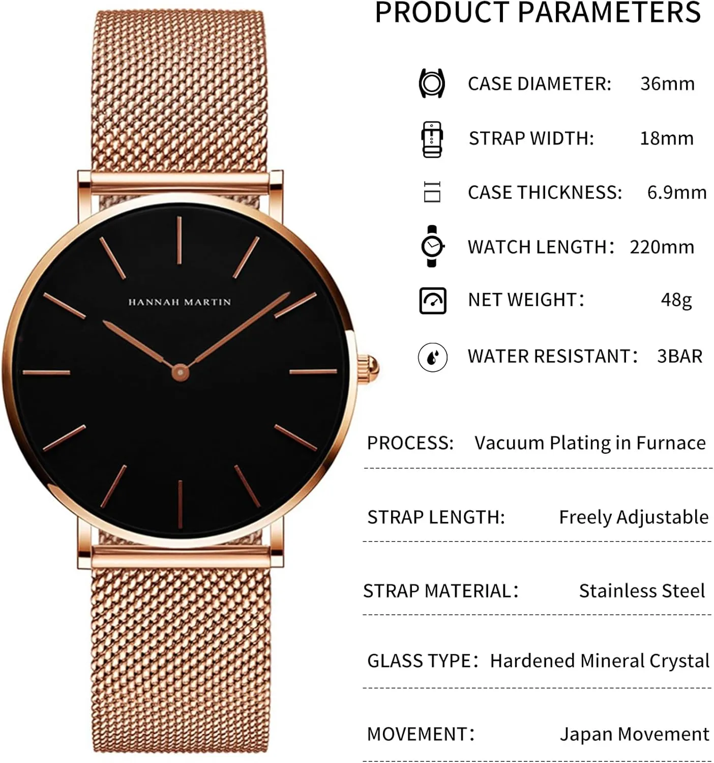 Analog Quartz Wrist Watches Stainless Steel Band knack Fashion Dainty Female Watch Luxury Bracelet Diamond Watches for Women Waterproof Ladies 
