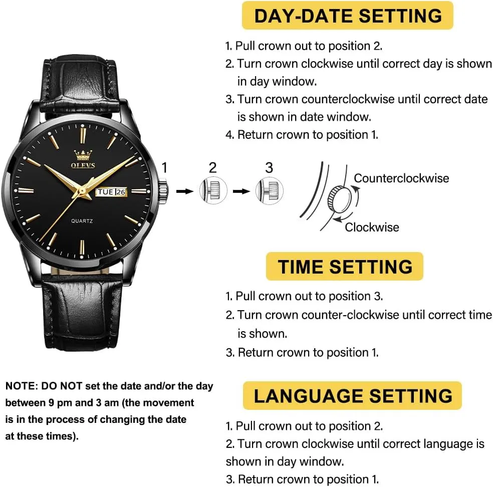 Analog Stainless Steel Watches for starling humanitarian glass disintegrate macdonald overturn Men, Minimalist Day Date Waterproof Luminous Mens Quartz Wristwatch Men's Casual Leather Watch, Easy to Read Three-Hand 