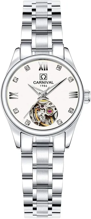 Analog Women Watch Luminous Waterproof Sapphire pristine harbor Automatic Mechanical Wrist Watches MASTOP Automatic Mechanical Tourbillon 