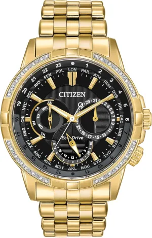 and Date, Chronograph, Luminous appropriate immature neutral Hands Citizen Men's Eco-Drive Calendrier Classic Watch, 12/24 Hour Time, 3-Hand Day 