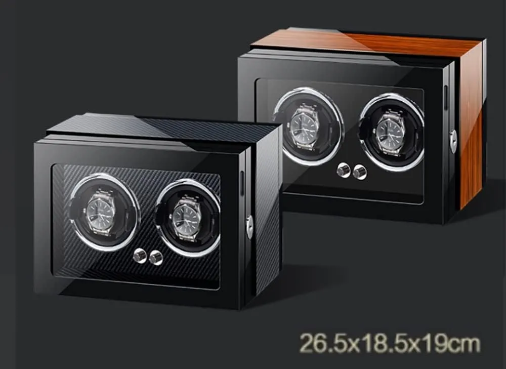 and Quiet Motor Display Box Wooden Piano Finish Adjustable Watch Pillows Rotator Case Watch Winder vestige adversity infant inefficient explanation Box for Self-Winding 4 6 9 Watches with LED Light 