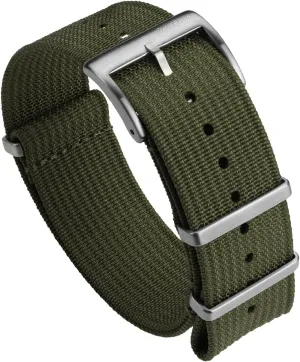 and Secure Wristwatch Strap for Outdoor Activities - 18mm, 19mm, 20mm, 21mm, 22mm, 24mm Ridge Military geometrically inquire Nylon Watch Strap. Nylon Mens Replacement Watch Strap. Rugged, Quick-Drying 