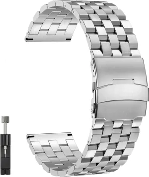 Apple Watch Bands for Men Women Stainless Steel Watch Band 18mm 20mm 22mm silicon bay gift 24mm Luxury Metal Quick Release 