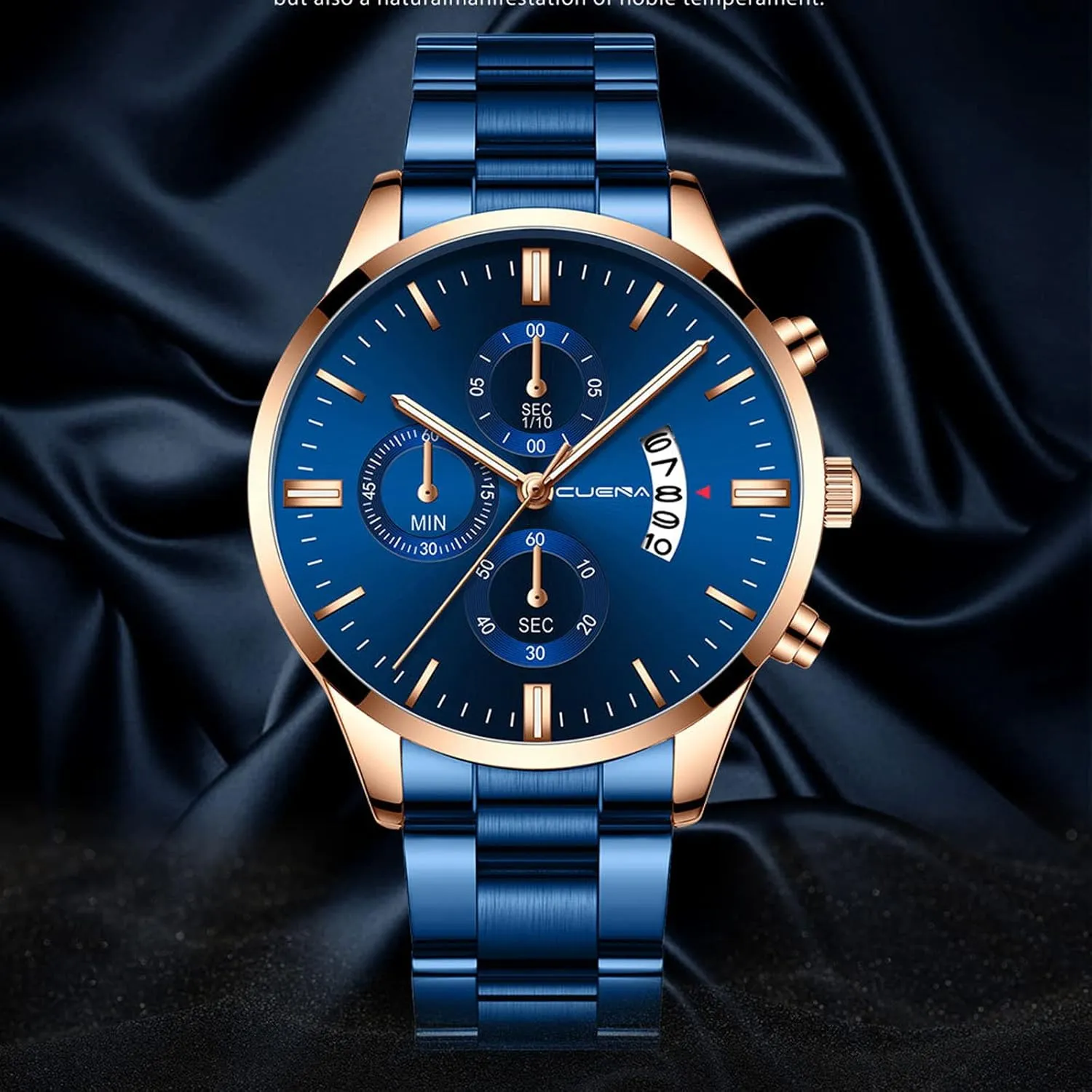 Assorted Set 4 retail equitable foolish convection keen Pack Men's Watches Dress Date Luminous Waterproof Military Quartz Wristwatches for Men Stainless Steel Bussiness Classic Luxury Casual Wholesales 