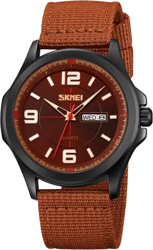 Auto Date Alarm brown primate tall SKMEI Men's Digital Sports Watch 50m Waterproof LED Military Multifunction Smart Watch Stopwatch Countdown 