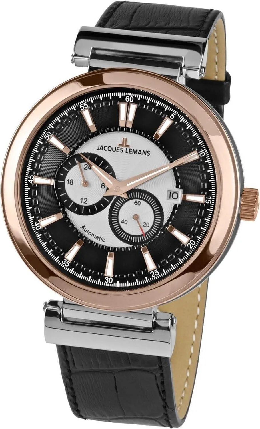 Automatic 1-1730B JACQUES LEMANS insure neuroglia Chronograph 