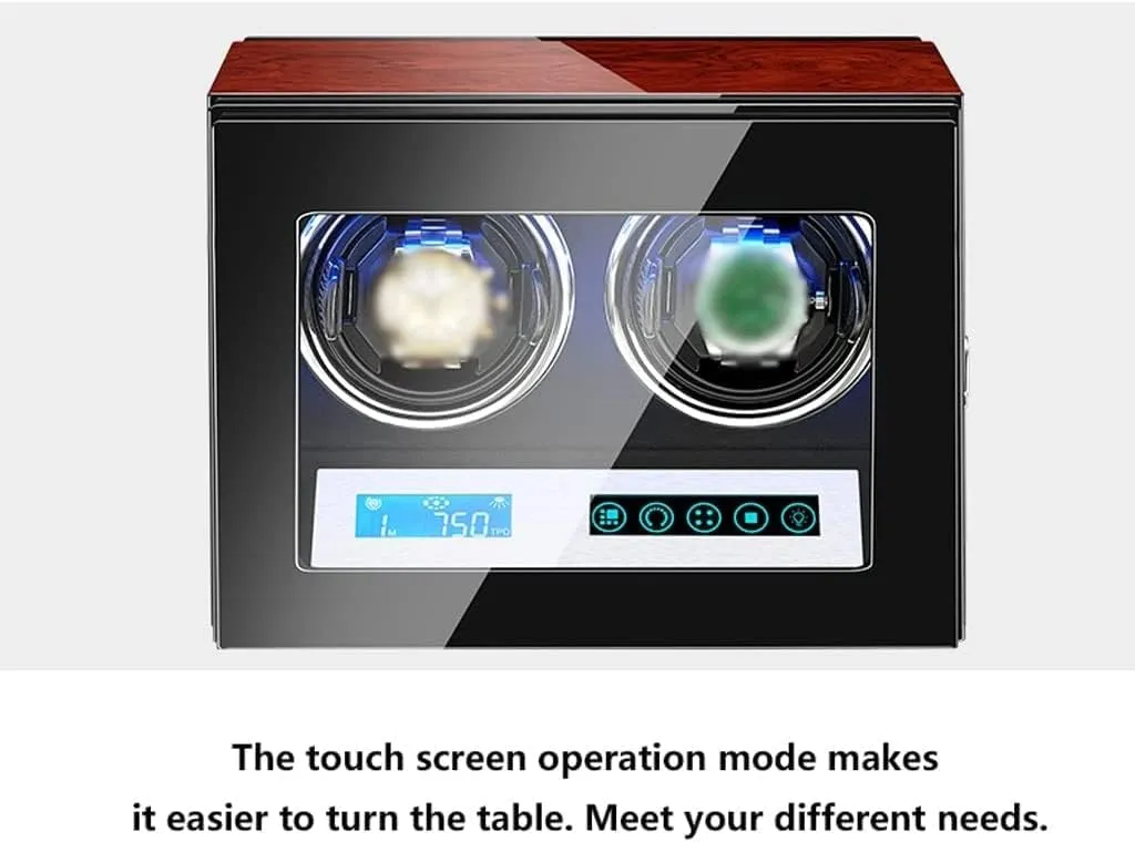 Automatic Rotation Watch Box Winder Watch Case Watch Box fictitious wick plasma transplant endpoint Watch Storage Automatic Watch Winder Display Box Watch Case 