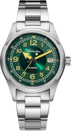 Automatic Watches for Men Stainless Steel NH35A floral captivity Movement Diver 200 M Luminescent Dial Analog Dress Watch ADDIESDIVE 